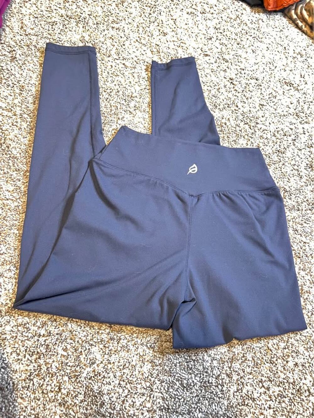 P'tula Deep Blue High-Rise Leggings